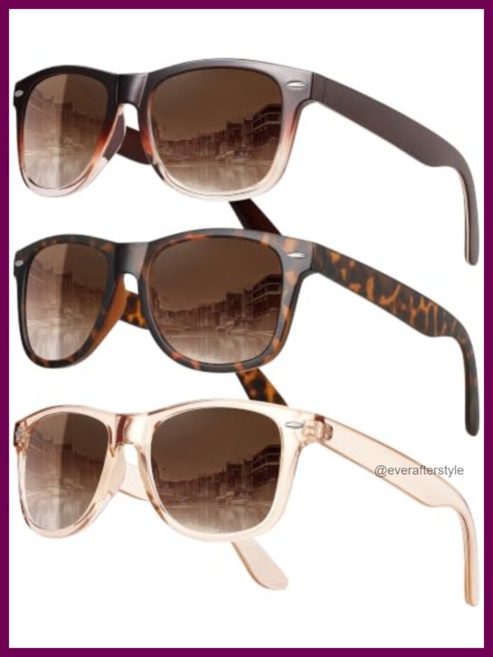 Polarized Sunglasses Square Full Frame UV400 Unisex for Driving
